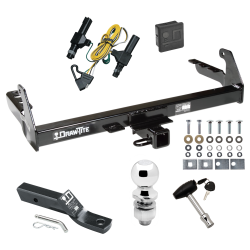 Trailer Tow Hitch For 87-94 Dodge Dakota Deluxe Package Wiring 2" Ball and Lock Trailer Tow Hitch For 87-94 Dodge Dakota Deluxe Package Wiring 2" Ball and Lock