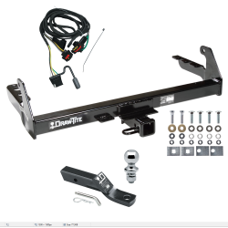 Trailer Tow Hitch For 2004 Dodge Dakota Complete Package w/ Wiring and 1-7/8" Ball Trailer Tow Hitch For 2004 Dodge Dakota Complete Package w/ Wiring and 1-7/8" Ball
