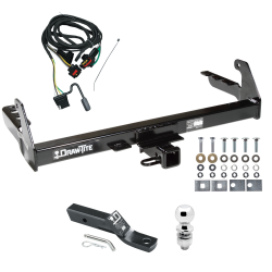 Trailer Tow Hitch For 2004 Dodge Dakota Complete Package w/ Wiring and 2" Ball Trailer Tow Hitch For 2004 Dodge Dakota Complete Package w/ Wiring and 2" Ball