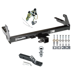 Trailer Tow Hitch For 95-03 Dodge Dakota Complete Package w/ Wiring and 1-7/8" Ball Trailer Tow Hitch For 95-03 Dodge Dakota Complete Package w/ Wiring and 1-7/8" Ball