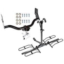 Trailer Tow Hitch For 96-04 Infiniti QX4 Nissan Pathfinder Platform Style 2 Bike Rack w/ Anti Rattle Hitch Lock Trailer Tow Hitch For 96-04 Infiniti QX4 Nissan Pathfinder Platform Style 2 Bike Rack w/ Anti Rattle Hitch Lock