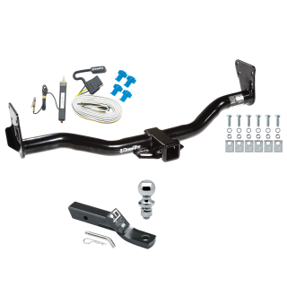 Trailer Tow Hitch For 95-05 Chevy Blazer Trailblazer GMC Jimmy Bravada Complete Package w/ Wiring and 1-7/8" Ball