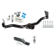 Custom Fit Trailer Hitch Wiring Harness (Requires Splicing) 2" Drop Ball-Mount w/ Pin/Clip 2" Chrome Ball Installation Hardware Installation Instructions 75079 20252 23 63845 Draw-Tite Trailer Tow Hitch 95-05 Chevy Blazer Trailblazer GMC Jimmy Trailer Tow Hitch For 95-05 Chevy Blazer Trailblazer GMC Jimmy Bravada Complete Package w/ Wiring and 2" Ball