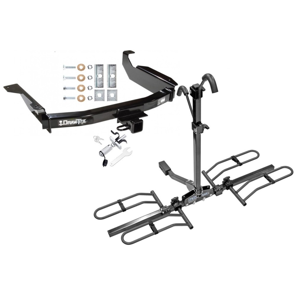 Custom Fit Trailer Hitch 2 Bike Carrier Rail Rack Anti Rattle Device w/ 2 Keys Installation Hardware Installation Instructions 75081 63134 63100 Draw-Tite Trailer Tow Hitch 98-03 Dodge Durango Platform Style 2 Bike Rack Anti Rattle Hitch Lock 98 99 00 01 Trailer Tow Hitch For 98-03 Dodge Durango Platform Style 2 Bike Rack w/ Anti Rattle Hitch Lock