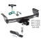 Trailer Tow Hitch For 86-92 Ford Ranger Except GT Complete Package w/ Wiring and 2" Ball