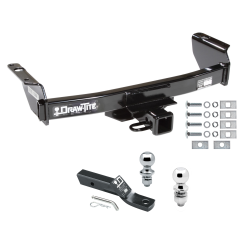 Trailer Tow Hitch For 83-11 Ford Ranger 94-09 Mazda B-Series Receiver w/ 1-7/8" and 2" Ball Trailer Tow Hitch For 83-11 Ford Ranger 94-09 Mazda B-Series Receiver w/ 1-7/8" and 2" Ball