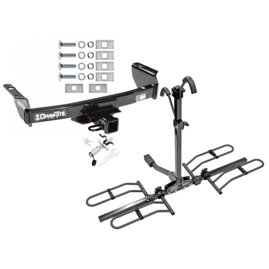 Custom Fit Trailer Hitch 2 Bike Carrier Rail Rack Anti Rattle Device w/ 2 Keys Installation Hardware Installation Instructions 75082 63134 63100 Draw-Tite Trailer Tow Hitch 83-12 Ranger Mazda B Series 2" Towing Receiver Platform Style 2 Bike Rack An Trailer Tow Hitch For 83-12 Ford Ranger Mazda B Series 2" Towing Receiver Platform Style 2 Bike Rack w/ Anti Rattle Hitch Lock