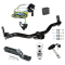 Custom Fit Trailer Hitch Wiring Harness (Plug & Play) 2" Drop Ball-Mount w/ Pin/Clip 2" Chrome Ball Security Lock Pin Rubber Hitch Plug Cover Installation Hardware Installation Instructions 75083 118344 23 63845 580407 7010 Draw-Tite Trailer Trailer Tow Hitch For 01-03 Ford Explorer Sport Deluxe Package Wiring 2" Ball and Lock