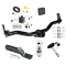 Trailer Tow Hitch For 95-01 Ford Explorer 97-01 Mercury Mountaineer Deluxe PKG  Wiring 2" Ball and Lock