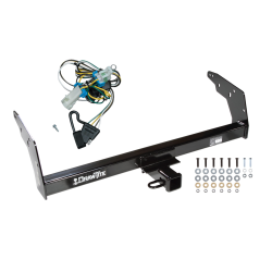 Trailer Tow Hitch For 98-04 Chevy S10 GMC Sonoma Isuzu Hombre w/Step Bumper w/ Wiring Harness Kit
