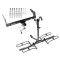 Trailer Tow Hitch For 96-04 Chevy S10 GMC Sonoma Isuzu Hombre Platform Style 2 Bike Rack w/ Anti Rattle Hitch Lock