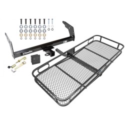 Trailer Tow Hitch For 96-04 Chevy S10 GMC Sonoma Isuzu Hombre Basket Cargo Carrier Platform Hitch Lock and Cover