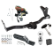 Custom Fit Trailer Hitch Wiring Harness (Plug & Play) 2" Drop Ball-Mount w/ Pin/Clip 2" Chrome Ball Security Lock Pin Rubber Hitch Plug Cover Installation Hardware Installation Instructions 75093 118360 23 63845 580407 7010 Draw-Tite Trailer Trailer Tow Hitch For 98-04 Isuzu Rodeo 98-02 Honda Passport w/Under Vehicle Spare Wiring 2" Ball and Lock