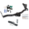 Custom Fit Trailer Hitch Wiring Harness (Requires Splicing) 2" Drop Ball-Mount w/ Pin/Clip 1-7/8" Chrome Ball Installation Hardware Installation Instructions 75093 119178 23 63816 Draw-Tite Trailer Tow Hitch 02-03 Isuzu Axiom w/Under Vehicle Sp Trailer Tow Hitch For 02-03 Isuzu Axiom w/Under Vehicle Spare Complete Package w/ Wiring and 1-7/8" Ball