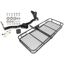 Trailer Tow Hitch For 98-04 Honda Passport Axiom Rodeo Basket Cargo Carrier Platform Hitch Lock and Cover
