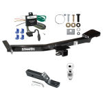 Custom Fit Trailer Hitch Wiring Harness (Requires Splicing) 2" Drop Ball-Mount w/ Pin/Clip 2" Chrome Ball Installation Hardware Installation Instructions 75095 119178 23 63845 Draw-Tite Trailer Tow Hitch 00-07 Toyota Land Cruiser Lexus LX470 Com Trailer Tow Hitch For 00-07 Toyota Land Cruiser Lexus LX470 Complete Package w/ Wiring and 2" Ball