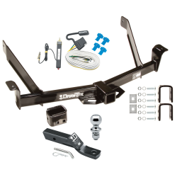 Trailer Tow Hitch For 91-94 Ford Explorer Mazda Navajo Complete Package w/ Wiring and 1-7/8" Ball