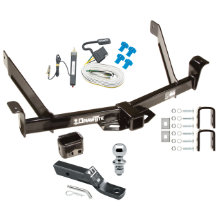 Custom Fit Trailer Hitch Wiring Harness (Requires Splicing) 2" Drop Ball-Mount w/ Pin/Clip 1-7/8" Chrome Ball Installation Hardware Installation Instructions 75096 20252 23 63816 Draw-Tite Trailer Tow Hitch 91-94 Explorer Mazda Navajo Complete Trailer Tow Hitch For 91-94 Ford Explorer Mazda Navajo Complete Package w/ Wiring and 1-7/8" Ball