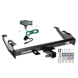 Trailer Tow Hitch For 88-00 Chevy GMC C1500 C2500 C3500 K1500 K2500 K3500 w/ Wiring Harness Kit Trailer Tow Hitch For 88-00 Chevy GMC C1500 C2500 C3500 K1500 K2500 K3500 w/ Wiring Harness Kit