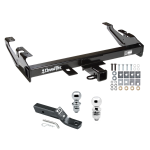 Custom Fit Trailer Hitch 2" Drop Ball-Mount w/ Pin/Clip 1-7/8" and 2" Chrome Ball Installation Hardware Installation Instructions 75099 23 63845 63816 Draw-Tite Trailer Tow Hitch 88-00 Chevy GMC C1500 C2500 C3500 K1500 K2500 K3500 Receiver Trailer Tow Hitch For 88-00 Chevy GMC C1500 C2500 C3500 K1500 K2500 K3500 Receiver w/ 1-7/8" and 2" Ball