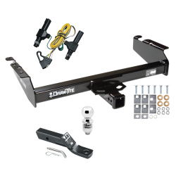 Trailer Tow Hitch For 1994 Dodge Ram 1500 2500 3500 Complete Package w/ Wiring and 2" Ball Trailer Tow Hitch For 1994 Dodge Ram 1500 2500 3500 Complete Package w/ Wiring and 2" Ball