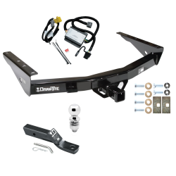 Trailer Tow Hitch For 2000 Toyota Tundra without Factory Towable Bumper Complete Package w/ Wiring and 2" Ball Trailer Tow Hitch For 2000 Toyota Tundra without Factory Towable Bumper Complete Package w/ Wiring and 2" Ball