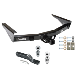 Trailer Tow Hitch For 00-06 Toyota Tundra without Factory Towable Bumper Receiver w/ 1-7/8" and 2" Ball Trailer Tow Hitch For 00-06 Toyota Tundra without Factory Towable Bumper Receiver w/ 1-7/8" and 2" Ball