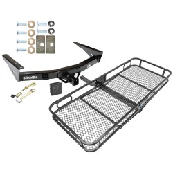 Trailer Tow Hitch For 00-06 Toyota Tundra without Factory Towable Bumper Basket Cargo Carrier Platform Hitch Lock and Cover Trailer Tow Hitch For 00-06 Toyota Tundra without Factory Towable Bumper Basket Cargo Carrier Platform Hitch Lock and Cover