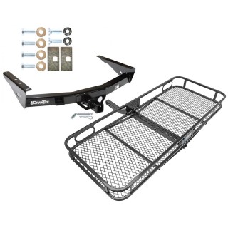 Trailer Tow Hitch For 00-06 Toyota Tundra without Factory Towable Bumper Basket Cargo Carrier Platform w/ Hitch Pin