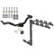 Custom Fit Trailer Hitch 4 Bike Carrier Security J-Pin Rubber Hitch Plug Cover Installation Hardware Installation Instructions 75107 1393100G 63201 7010 Draw-Tite Trailer Tow Hitch 4 Bike Rack 00-04 Nissan Xterra All Styles tilt away adult or child arms Trailer Tow Hitch w/ 4 Bike Rack For 00-04 Nissan Xterra All Styles tilt away adult or child arms fold down carrier w/ Lock and Cover