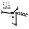 Custom Fit Trailer Hitch 4 Bike Carrier Security J-Pin Rubber Hitch Plug Cover Installation Hardware Installation Instructions 75112 1393100G 63201 7010 Draw-Tite Trailer Tow Hitch 4 Bike Rack 01-05 Explorer Sport Trac tilt away adult or child arms fold Trailer Tow Hitch w/ 4 Bike Rack For 01-05 Ford Explorer Sport Trac tilt away adult or child arms fold down carrier w/ Lock and Cover