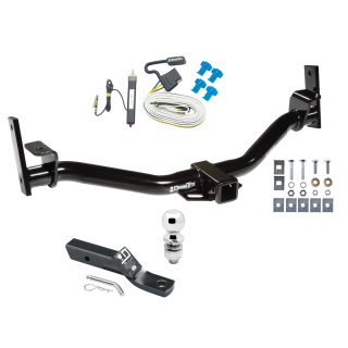 Custom Fit Trailer Hitch Wiring Harness (Requires Splicing) 2" Drop Ball-Mount w/ Pin/Clip 2" Chrome Ball Installation Hardware Installation Instructions 75112 20252 23 63845 Draw-Tite Trailer Tow Hitch 01 04-05 Explorer Trac Complete Package W Trailer Tow Hitch For 01 04-05 Ford Explorer Trac Complete Package w/ Wiring and 2" Ball