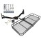 Trailer Tow Hitch For 01-05 Ford Explorer Sport Trac Basket Cargo Carrier Platform Hitch Lock and Cover