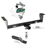 Custom Fit Trailer Hitch Wiring Harness (Plug & Play) 2" Drop Ball-Mount w/ Pin/Clip 2" Chrome Ball Installation Hardware Installation Instructions 75116 118380 23 63845 Draw-Tite Trailer Tow Hitch 01-06 Mitsubishi Montero Except Sport Comp Trailer Tow Hitch For 01-06 Mitsubishi Montero Except Sport Complete Package w/ Wiring and 2" Ball