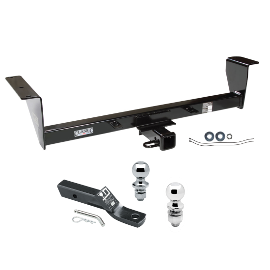 Custom Fit Trailer Hitch 2" Drop Ball-Mount w/ Pin/Clip 1-7/8" and 2" Chrome Ball Installation Hardware Installation Instructions 75116 23 63845 63816 Draw-Tite Trailer Tow Hitch 01-06 Mitsubishi Montero Except Sport Receiver 1-7/8" a Trailer Tow Hitch For 01-06 Mitsubishi Montero Except Sport Receiver w/ 1-7/8" and 2" Ball