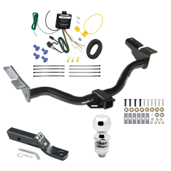 Trailer Tow Hitch For 2004 Ford Escape Mazda Tribute Complete Package w/ Wiring and 2" Ball