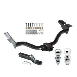 Trailer Tow Hitch For 01-04 Ford Escape Mazda Tribute Receiver w/ 1-7/8" and 2" Ball