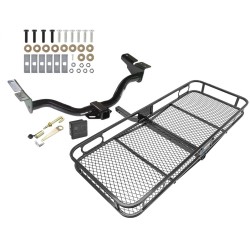 Trailer Tow Hitch For 01-04 Ford Escape Mazda Tribute Basket Cargo Carrier Platform Hitch Lock and Cover