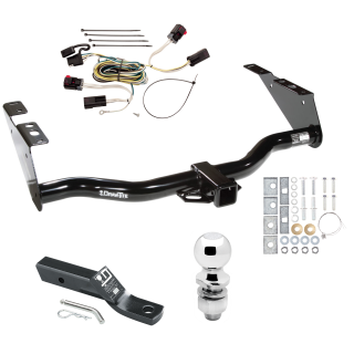 Custom Fit Trailer Hitch Wiring Harness (Plug & Play) 2" Drop Ball-Mount w/ Pin/Clip 2" Chrome Ball Installation Hardware Installation Instructions 75119 118300 23 63845 Draw-Tite Trailer Tow Hitch 04-07 Chrysler Town Country Dodge Grand Ca Trailer Tow Hitch For 04-07 Chrysler Town Country Dodge Grand Caravan Exc SGo PKG w/ Wiring and 2" Ball