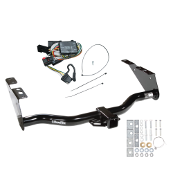 Trailer Tow Hitch For 96-00 Chrysler Town Country Dodge Grand Caravan w/ Wiring Harness Kit Trailer Tow Hitch For 96-00 Chrysler Town Country Dodge Grand Caravan w/ Wiring Harness Kit