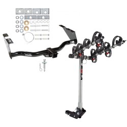 Trailer Tow Hitch For 96-07 Dodge Grand Caravan Chrysler Town & Country w/ 4 Bike Carrier Rack Trailer Tow Hitch For 96-07 Dodge Grand Caravan Chrysler Town & Country w/ 4 Bike Carrier Rack