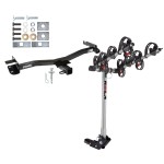 Custom Fit Trailer Hitch 4 Bike Carrier Installation Hardware Installation Instructions 75120 59401 Draw-Tite Trailer Tow Hitch 98-03 Toyota Sienna All Styles 4 Bike Carrier Rack 98 99 00 01 02 03 1998 1999 2000 2001 2002 2003 Trailer Tow Hitch For 98-03 Toyota Sienna All Styles w/ 4 Bike Carrier Rack