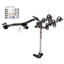 Trailer Tow Hitch For 98-03 Toyota Sienna All Styles w/ 4 Bike Carrier Rack Trailer Tow Hitch For 98-03 Toyota Sienna All Styles w/ 4 Bike Carrier Rack