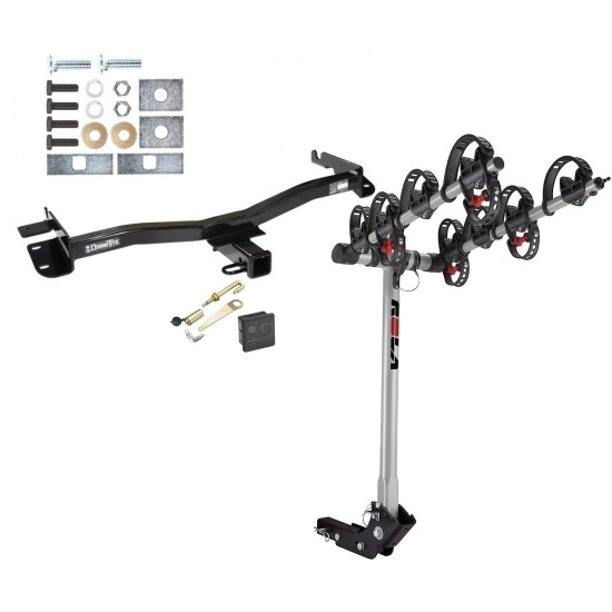 Custom Fit Trailer Hitch 4 Bike Carrier Security J-Pin Rubber Hitch Plug Cover Installation Hardware Installation Instructions 75120 59401 63201 7010 Draw-Tite Trailer Tow Hitch 98-03 Toyota Sienna All Styles 4 Bike Rack Hitch Lock and Cover 98 99 00 01 Trailer Tow Hitch For 98-03 Toyota Sienna All Styles 4 Bike Rack w/ Hitch Lock and Cover