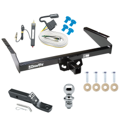 Trailer Tow Hitch For 90-05 Chevy Astro GMC Safari Extended Body Complete Package w/ Wiring and 1-7/8" Ball
