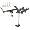 Trailer Tow Hitch For 90-05 Chevy Astro GMC Safari 4 Bike Rack w/ Hitch Lock and Cover