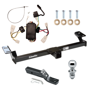 Custom Fit Trailer Hitch Wiring Harness (Plug & Play) 2" Drop Ball-Mount w/ Pin/Clip 1-7/8" Chrome Ball Installation Hardware Installation Instructions 75125 118388 23 63816 Draw-Tite Trailer Tow Hitch 96-00 Toyota RAV4 Complete Package Wir Trailer Tow Hitch For 96-00 Toyota RAV4 Complete Package w/ Wiring and 1-7/8" Ball