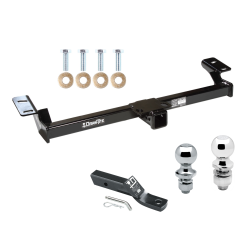 Trailer Tow Hitch For 96-05 Toyota RAV4 Receiver w/ 1-7/8" and 2" Ball