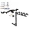 Custom Fit Trailer Hitch 4 Bike Carrier Security J-Pin Rubber Hitch Plug Cover Installation Hardware Installation Instructions 75126 1393100G 63201 7010 Draw-Tite Trailer Tow Hitch 4 Bike Rack 01-07 Toyota Sequoia tilt away adult or child arms fold down Trailer Tow Hitch w/ 4 Bike Rack For 01-07 Toyota Sequoia tilt away adult or child arms fold down carrier w/ Lock and Cover