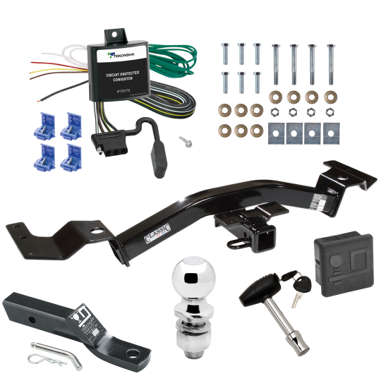 Custom Fit Trailer Hitch Wiring Harness (Requires Splicing) 2" Drop Ball-Mount w/ Pin/Clip 2" Chrome Ball Security Lock Pin Rubber Hitch Plug Cover Installation Hardware Installation Instructions 75126 119178 23 63845 580407 7010 Draw-Tite Trail Trailer Tow Hitch For 01-07 Toyota Sequoia Deluxe Package Wiring 2" Ball and Lock